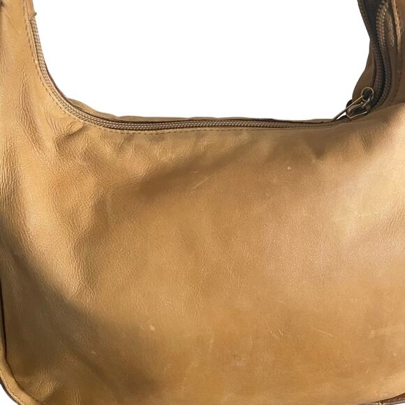 Bottega Veneta Intrecciato Beige/Brown Leather Crossbody – Rare Medium - Picture 8 of 11